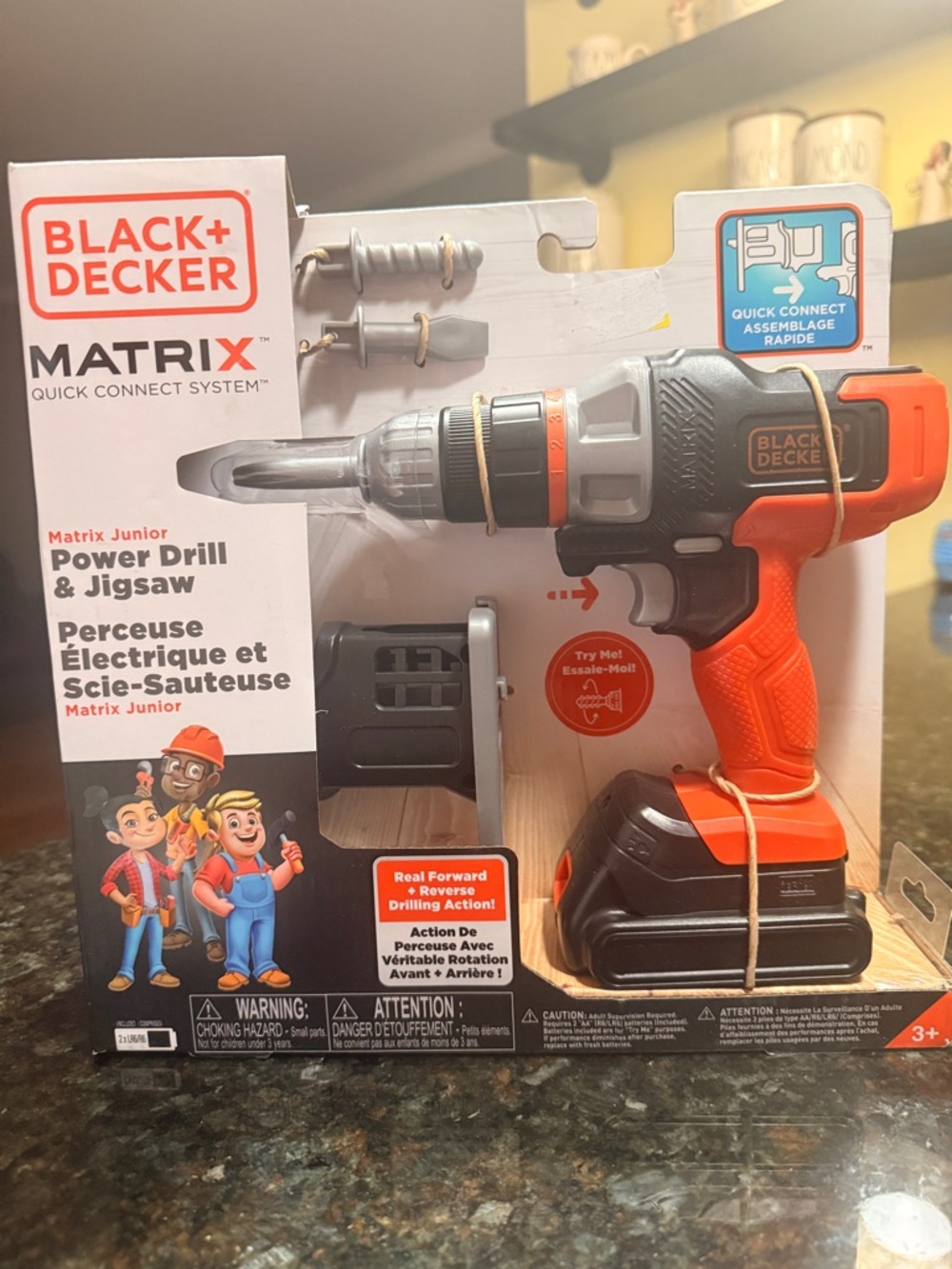 Black+Decker Matrix Junior Power Drill & Jigsaw New
